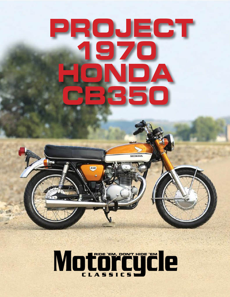 Project 1970 Honda CB350
